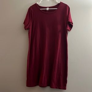 Maroon Old Navy Dress
